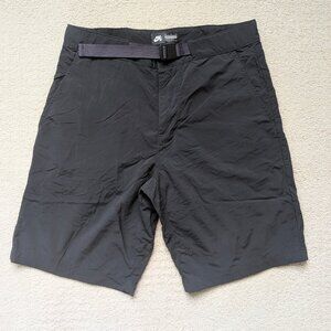 LN Nike SB Everett Tech Skate Shorts Men's 30 Black Dri-Fit Flex skate boarding